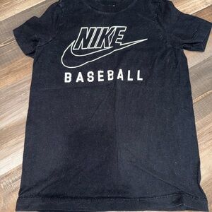 Nike Kids Black Baseball Tee